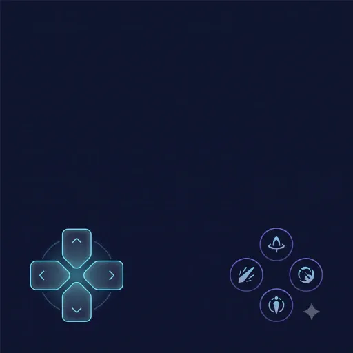 가상 패드 UI 아이콘
